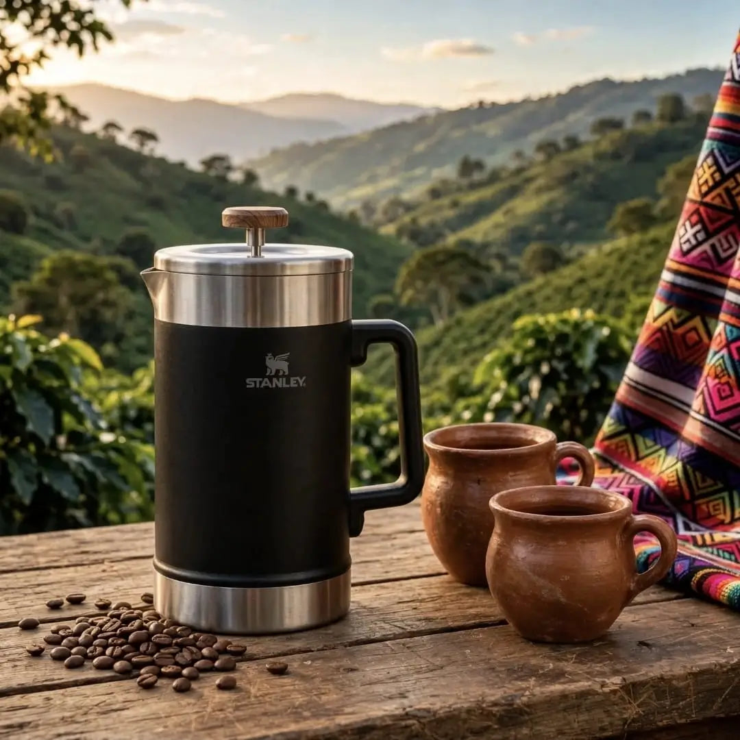Cafetera de Prensa Francesa - Stanley Classic Stay Hot French Press (48 oz/1.4 L)
