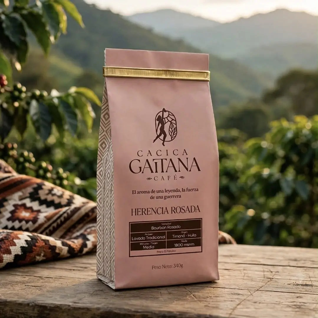 Café Cacica Gaitana Herencia Rosada 340 gr