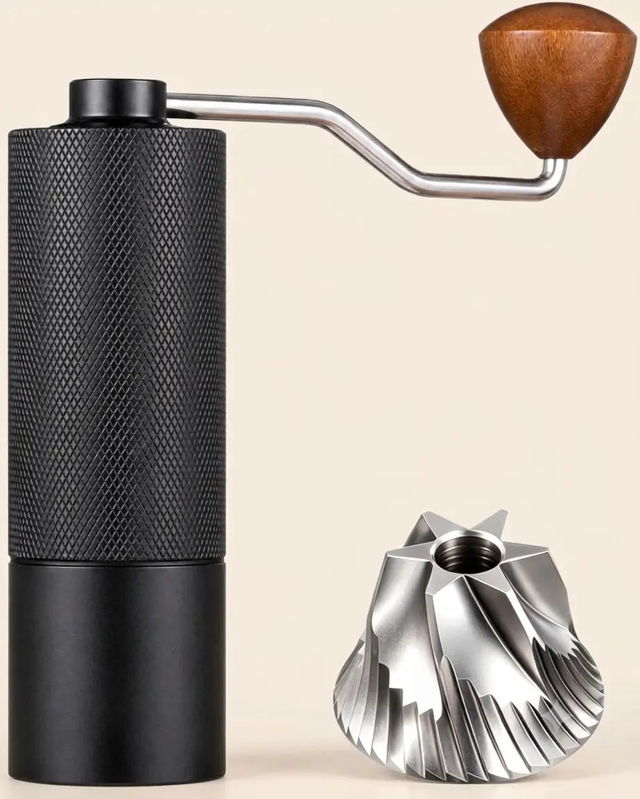 Molinillo de Café Manual Portátil en Acero Inoxidable.