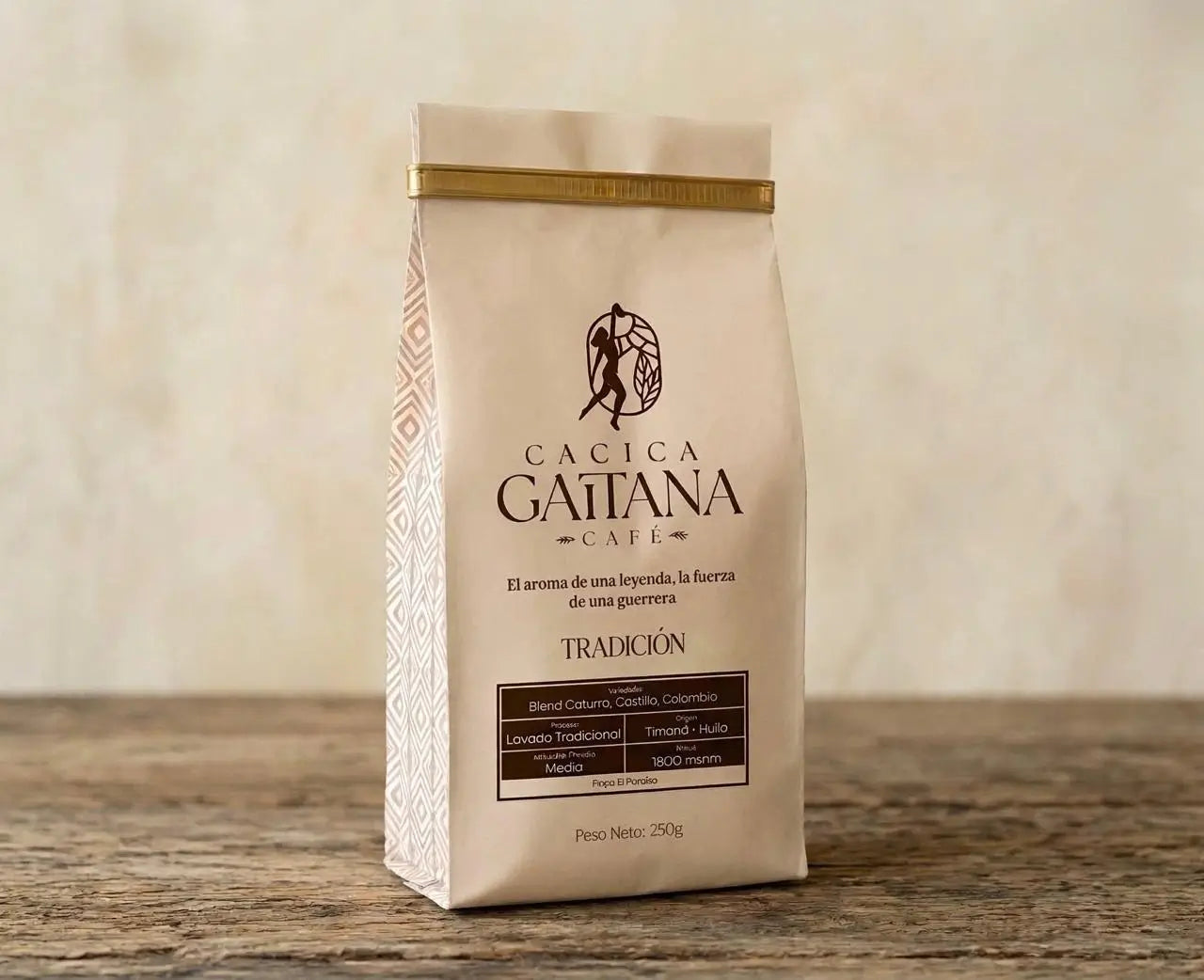 Café Cacica Gaitana Tradición 250 gr