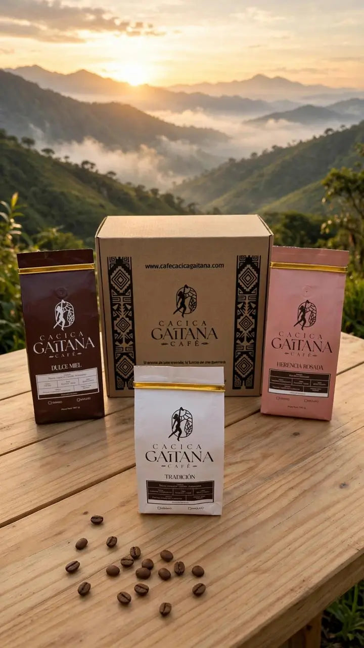 Kit Trilogía Cacica Gaitana - Selección de 3 Cafés de Especialidad
